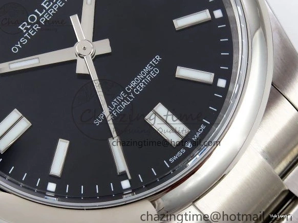 124300 Black Steel Best Oyster APF Edition VR3230 41mm 1:1 904L Dial Perpetual 0409